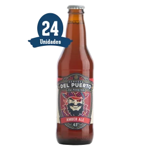 Del Puerto 24 Botellas Amber Ale 330cc
