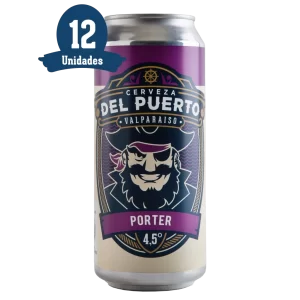 Del Puerto 12 Latas Porter 473cc