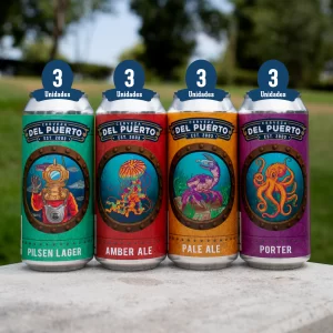 Del Puerto 12 Latas Mix Clasicas 473cc