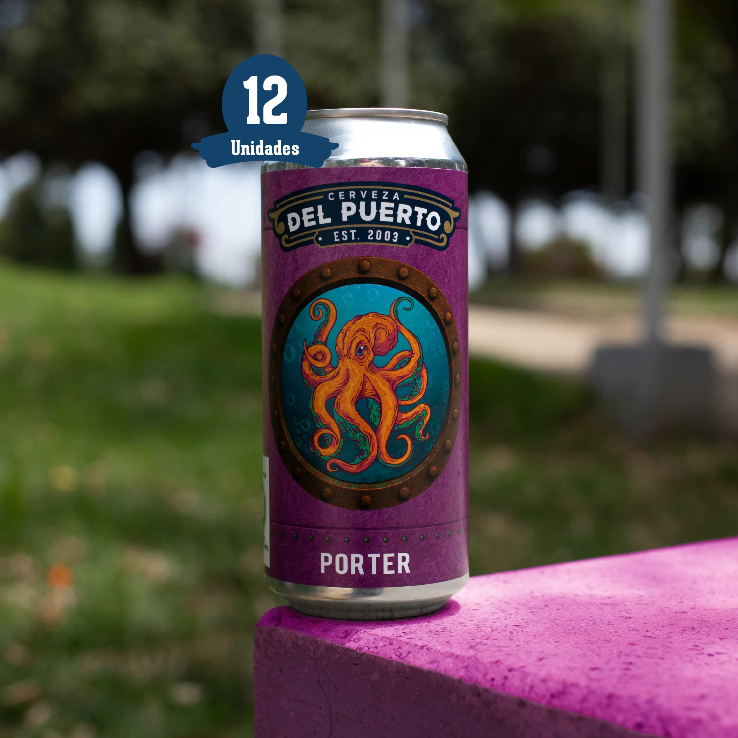 Del Puerto 12 Latas Porter 473cc