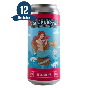 Del Puerto 12 Latas Session IPA 473cc