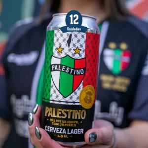 Del Puerto 12 Latas Cerveza Palestino 473cc